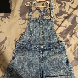 Small shorts overalls
